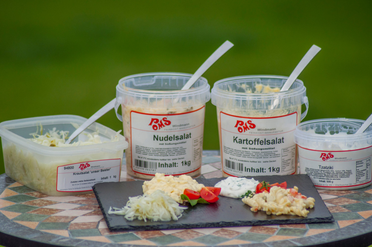 Krautsalat_Nudelsalat_Kartoffelsalat_Zaziki